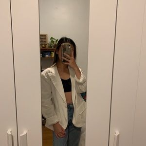 White blazer